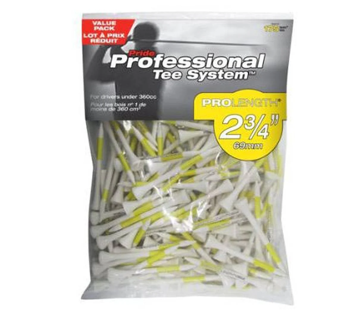 2 3/4" Tees - 175ct