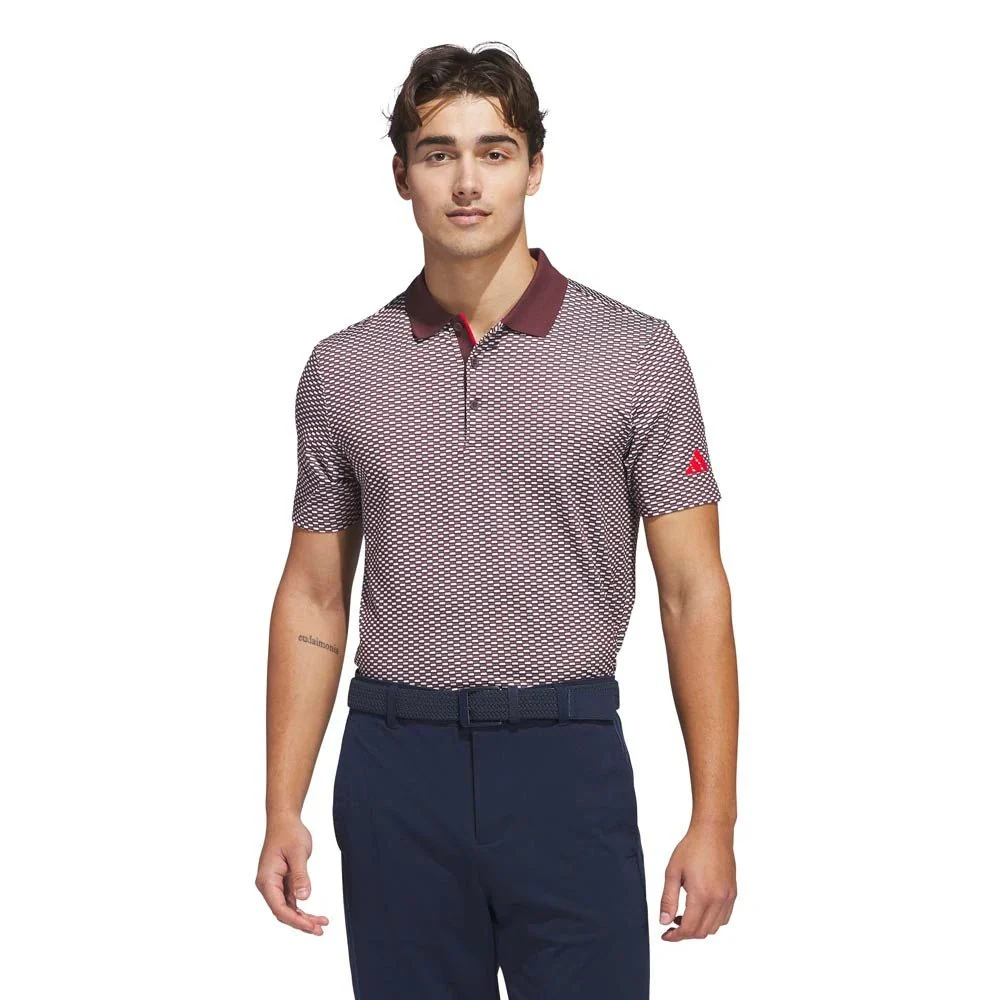 Adidas Beyond The Course Textured Golf Polo - Image 2