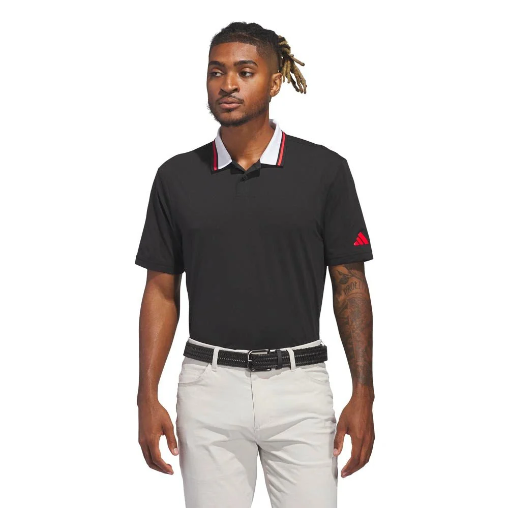 Adidas Beyond The Course Twistknit Golf Polo - Image 2