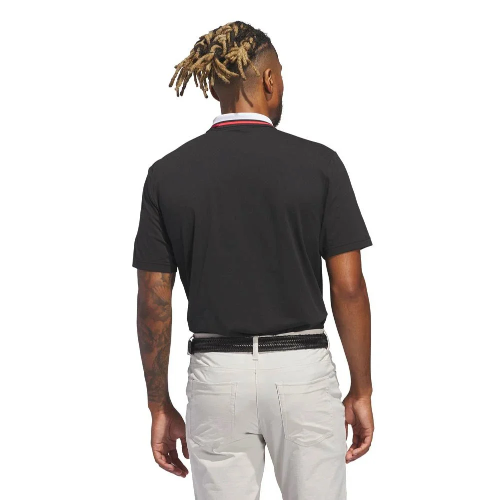 Adidas Beyond The Course Twistknit Golf Polo - Image 3