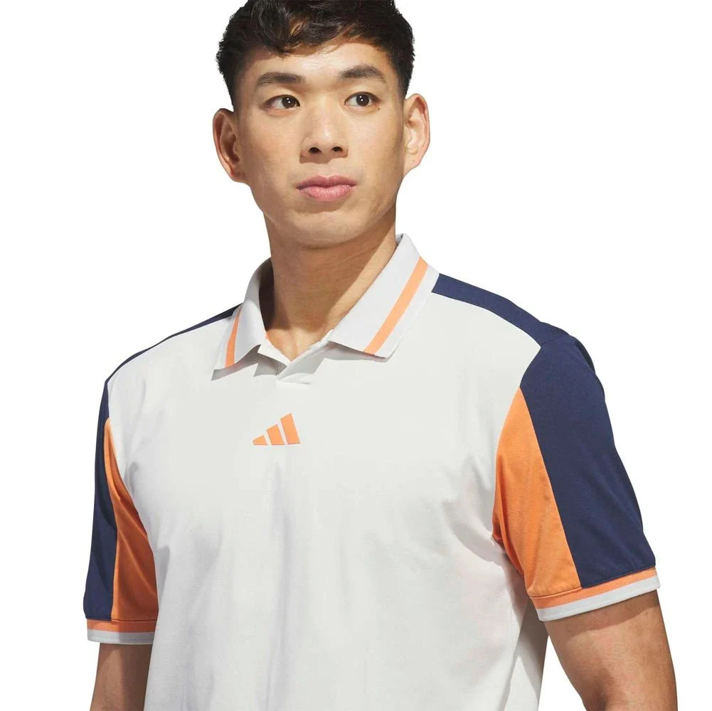 Adidas Beyond The Course Twistknit Golf Polo - Image 9