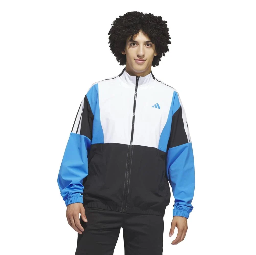 Adidas Beyond The Course Twistweave Full-Zip Golf Windbreaker - Image 2