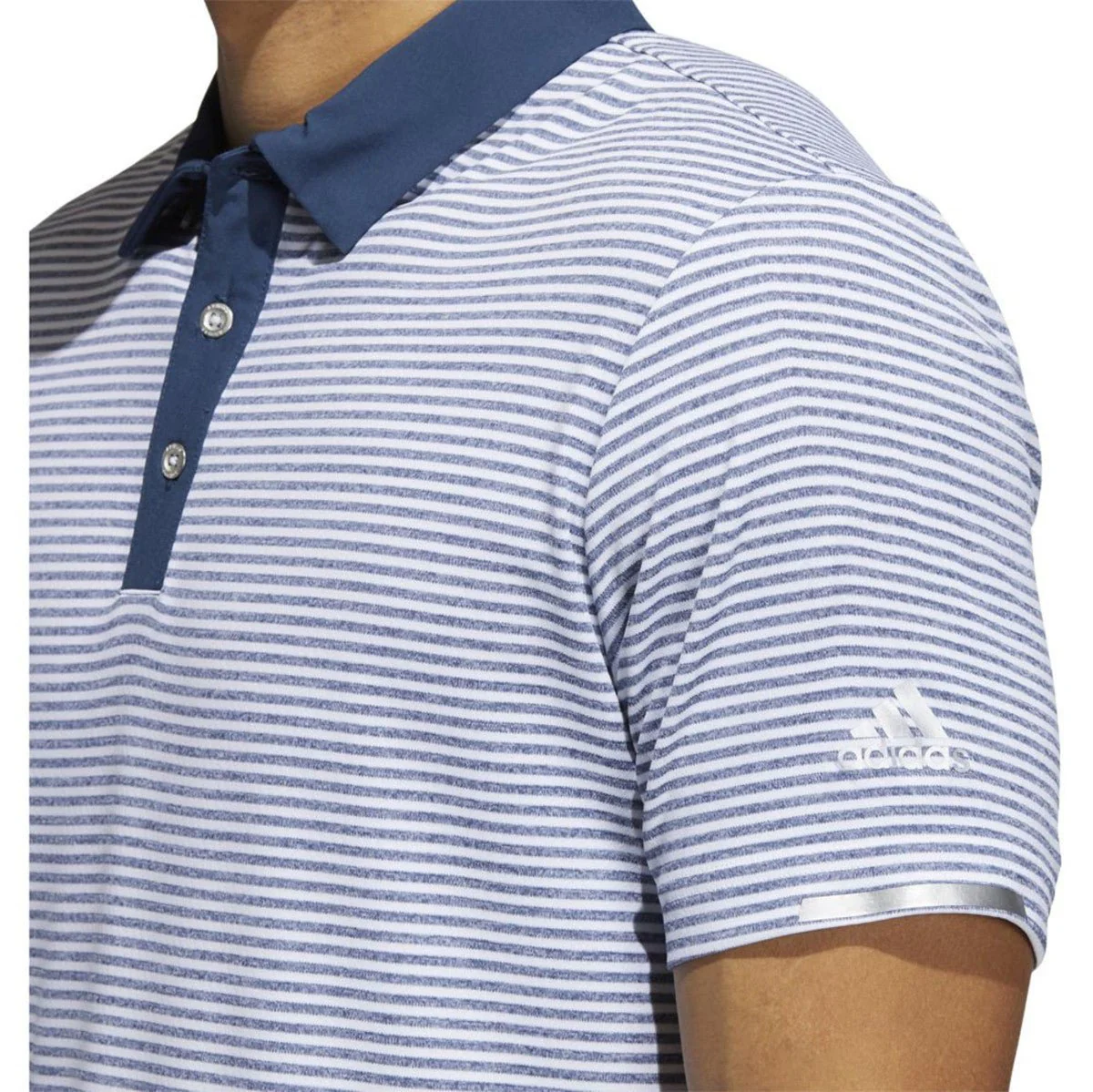 Adidas HEAT.RDY Microstripe Polo - Image 8
