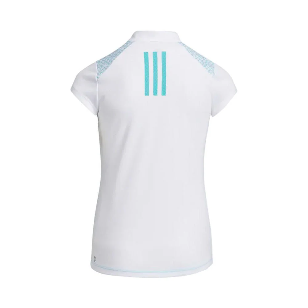 Adidas Junior Girls Colorblock Polo - Image 8