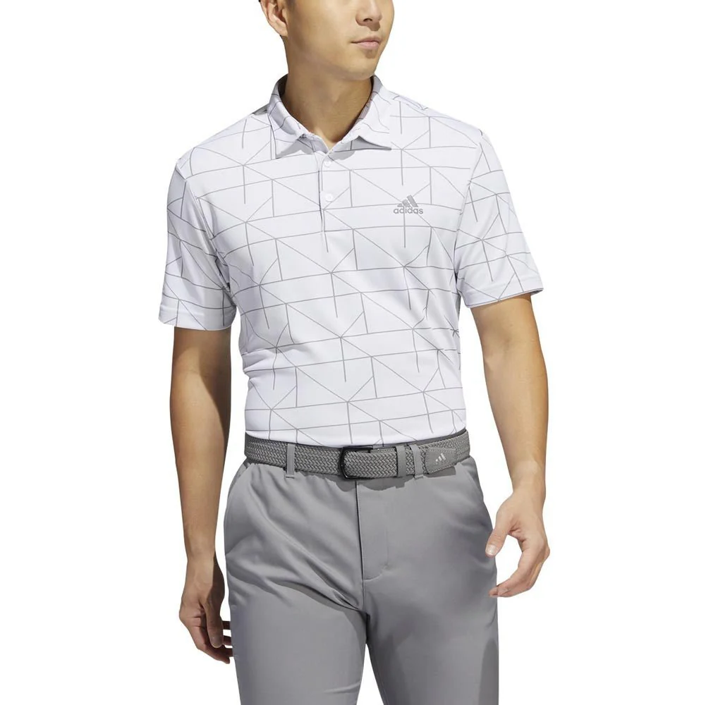 Adidas Lines Jacquard Polo - Image 9