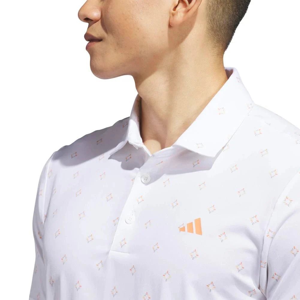 Adidas Ultimate365 ClimaCool Essense Print Golf Polo - Image 14