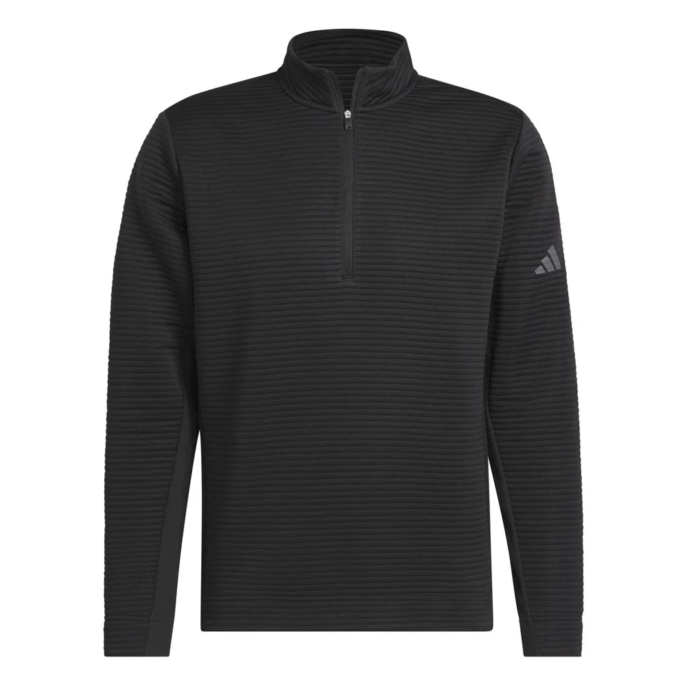 Adidas Ultimate365 DWR Textured Quarter-Zip Golf Pullover