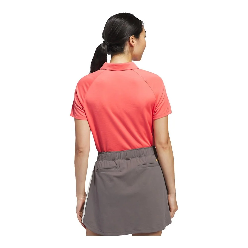Adidas Women's Ultimate365 HEAT.RDY Textured Golf Polo - Image 6