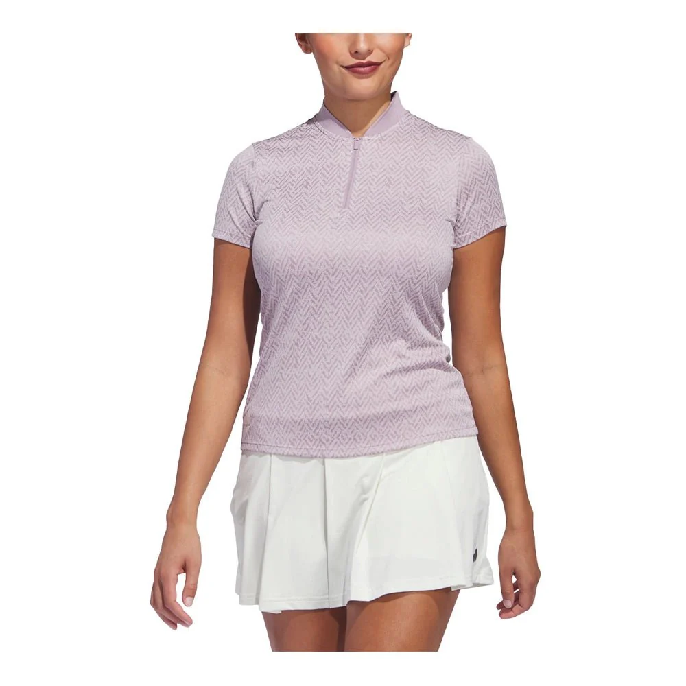 Adidas Women's Ultimate365 Jacquard Golf Polo