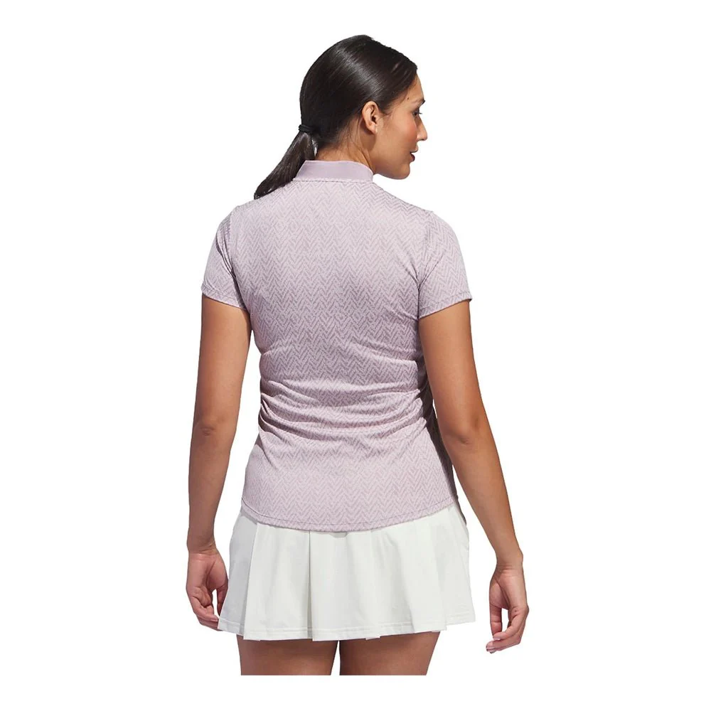 Adidas Women's Ultimate365 Jacquard Golf Polo - Image 2