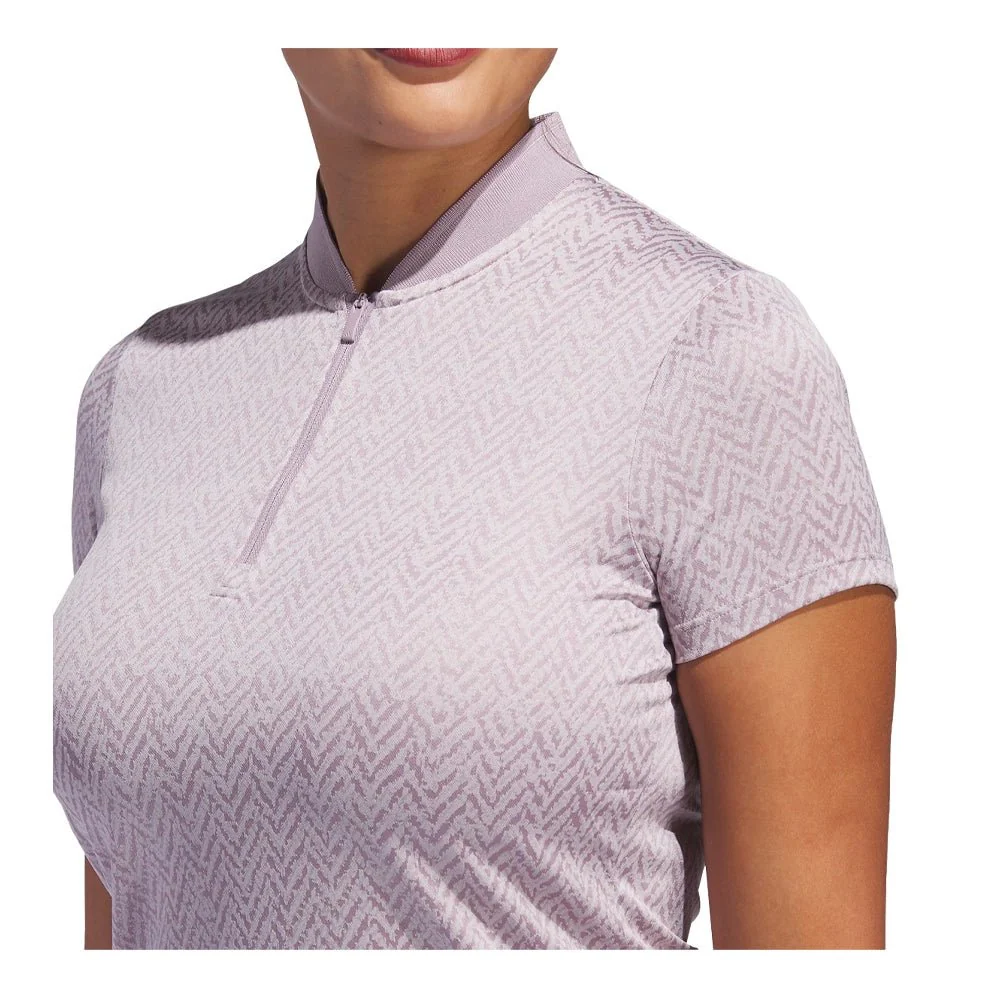 Adidas Women's Ultimate365 Jacquard Golf Polo - Image 3