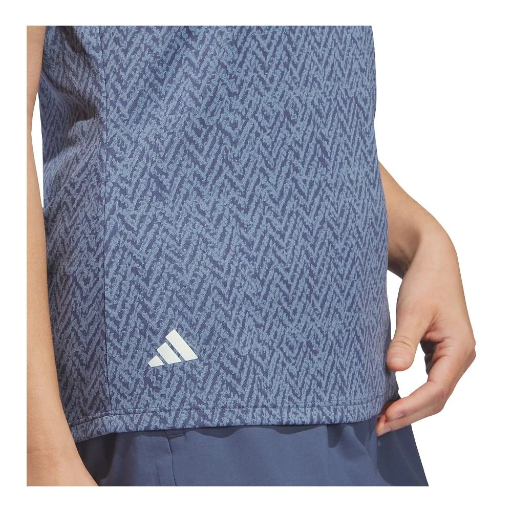 Adidas Women's Ultimate365 Jacquard Golf Polo - Image 8