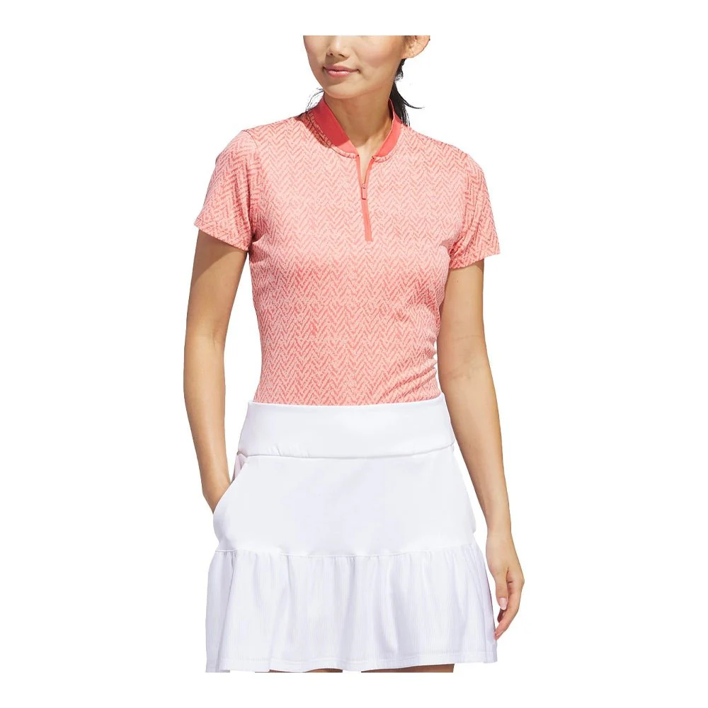 Adidas Women's Ultimate365 Jacquard Golf Polo - Image 9