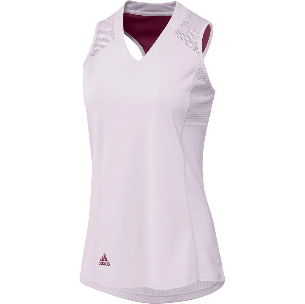 Adidas Women's HEAT.RDY Sleeveless Golf Polo