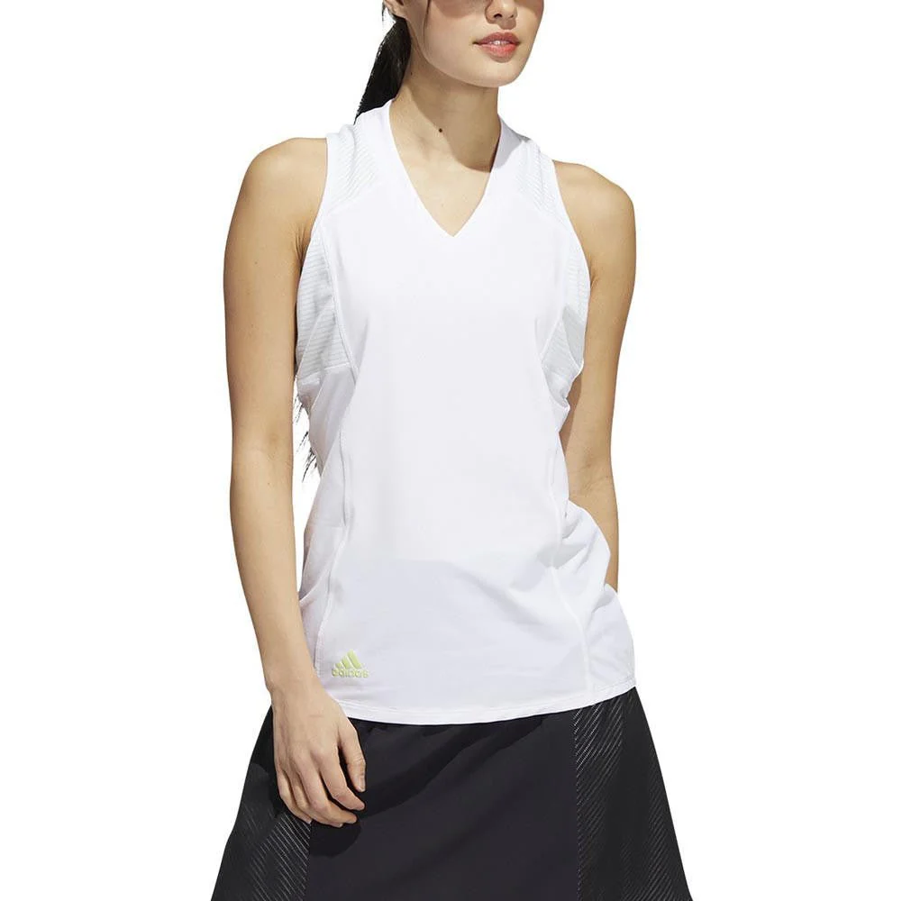 Adidas Women's HEAT.RDY Sleeveless Golf Polo - Image 5