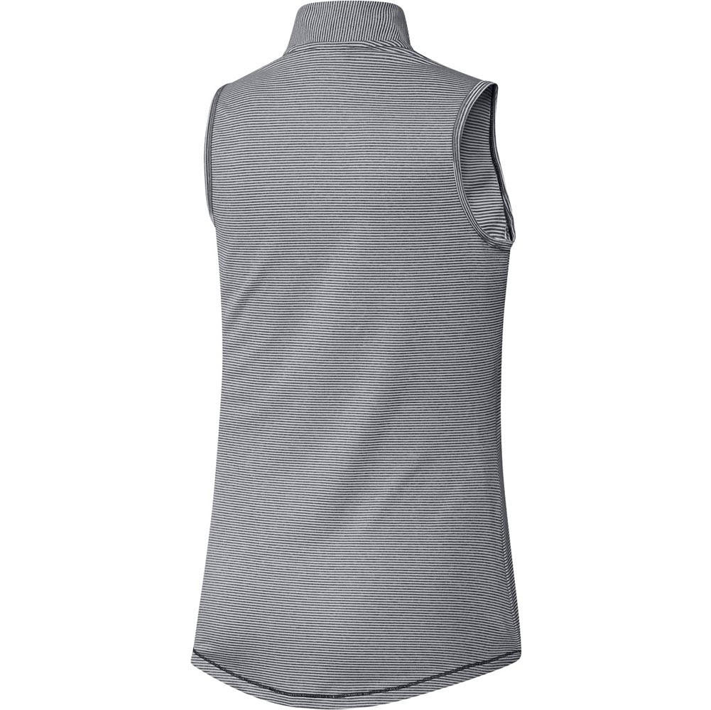 Adidas Women's Two Color Ottoman Sleeveless Polo - Image 5