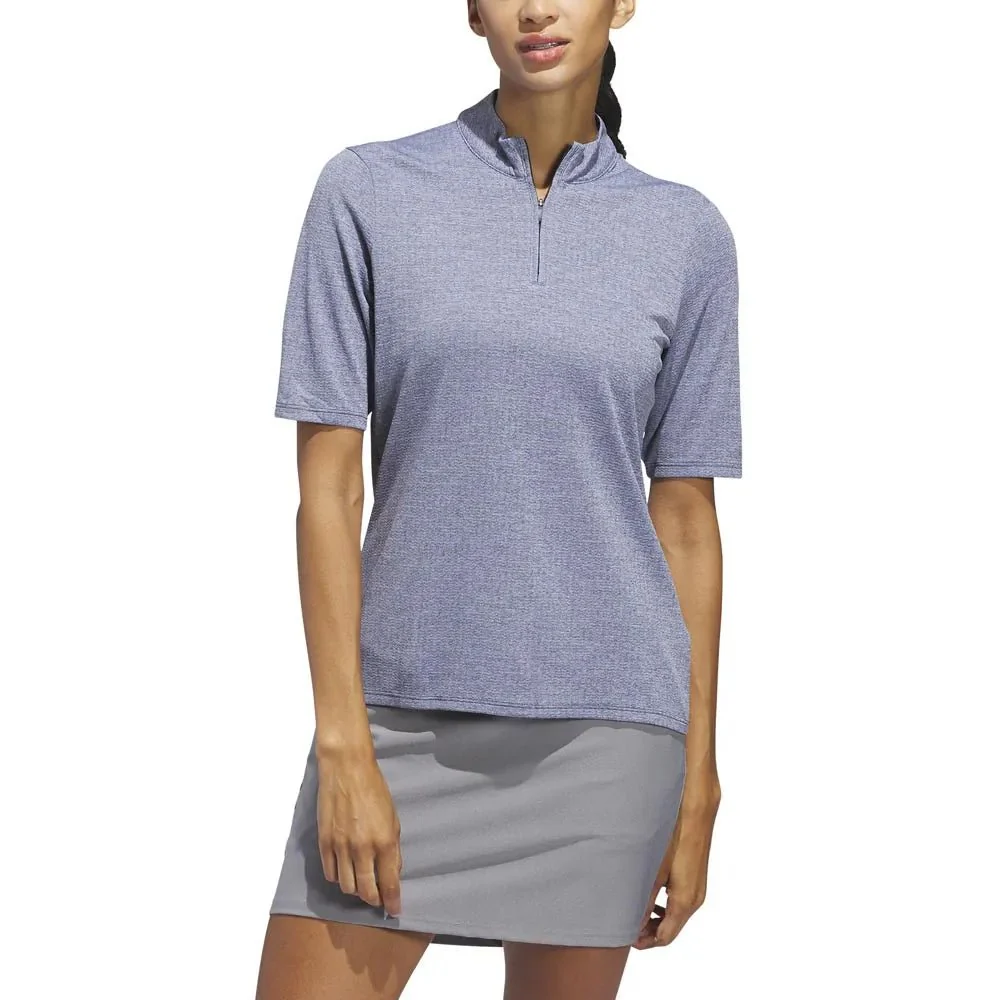 Adidas Women's Ultimate365 HEAT.RDY Half Sleeve Golf Polo