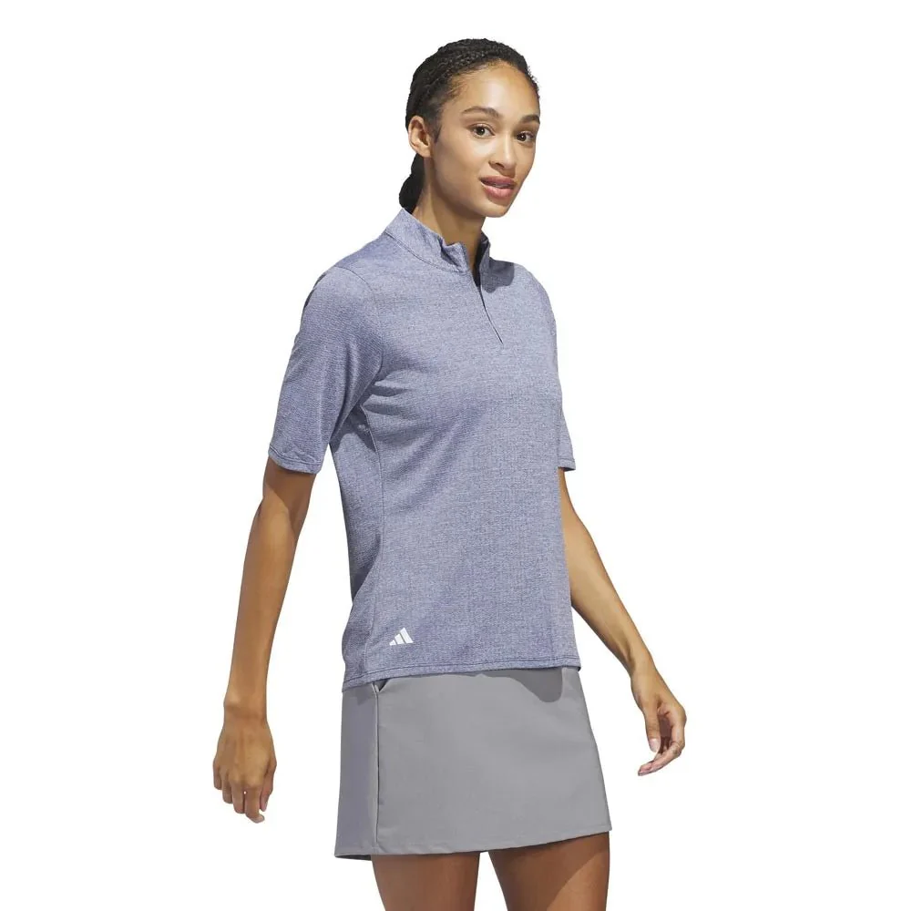 Adidas Women's Ultimate365 HEAT.RDY Half Sleeve Golf Polo - Image 3