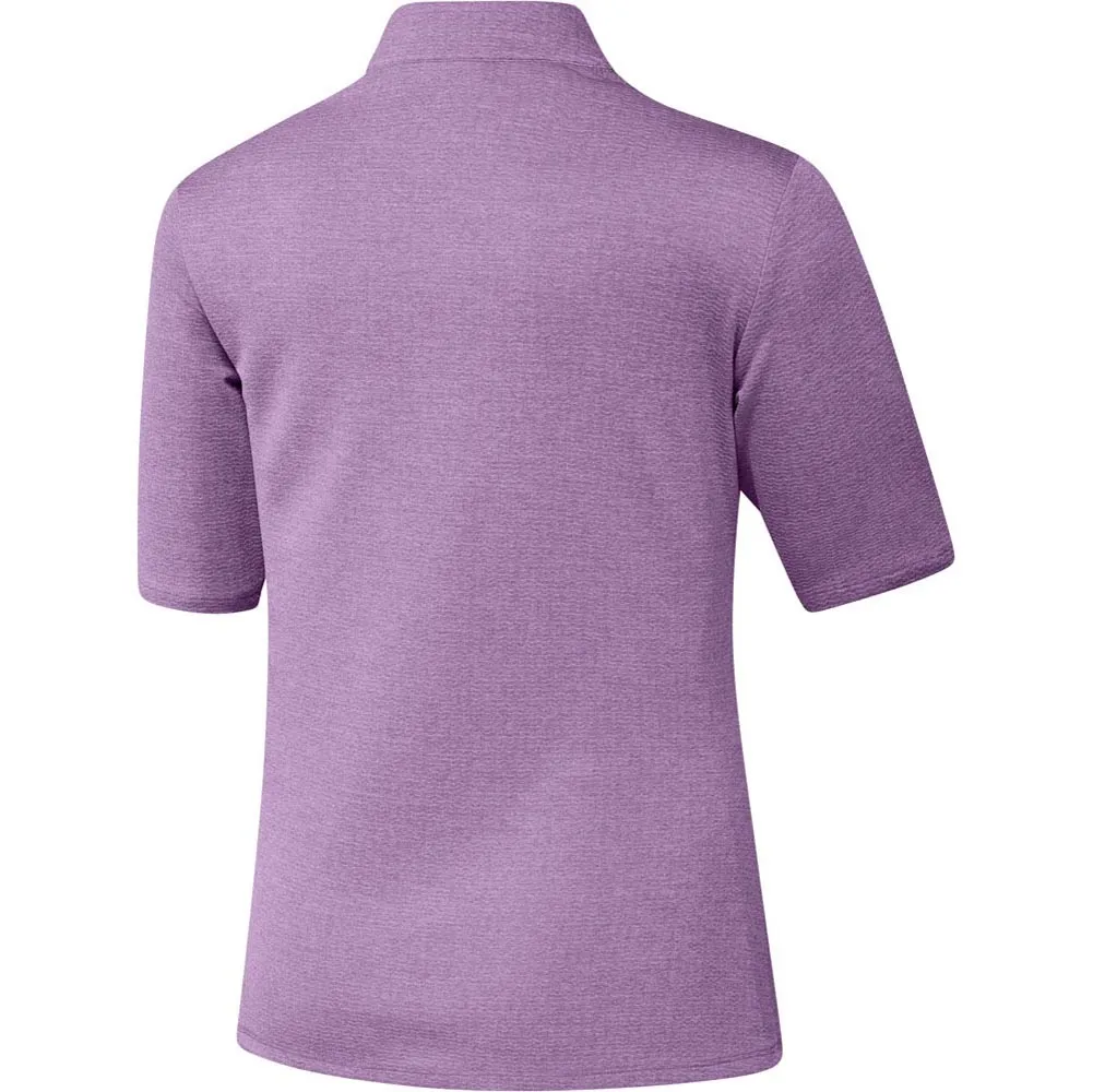 Adidas Women's Ultimate365 HEAT.RDY Half Sleeve Golf Polo - Image 7
