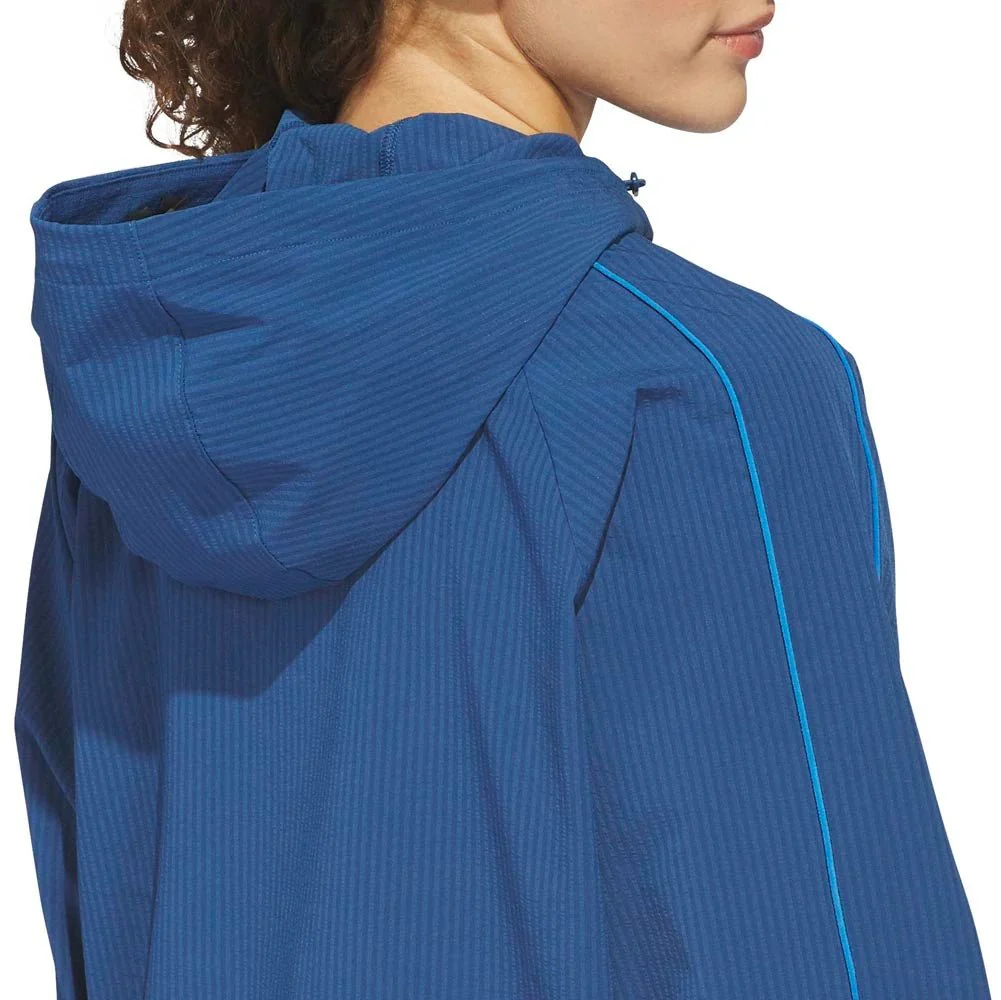 Adidas Women's Ultimate365 Seersucker Quarter-Zip Golf Jacket - Image 10