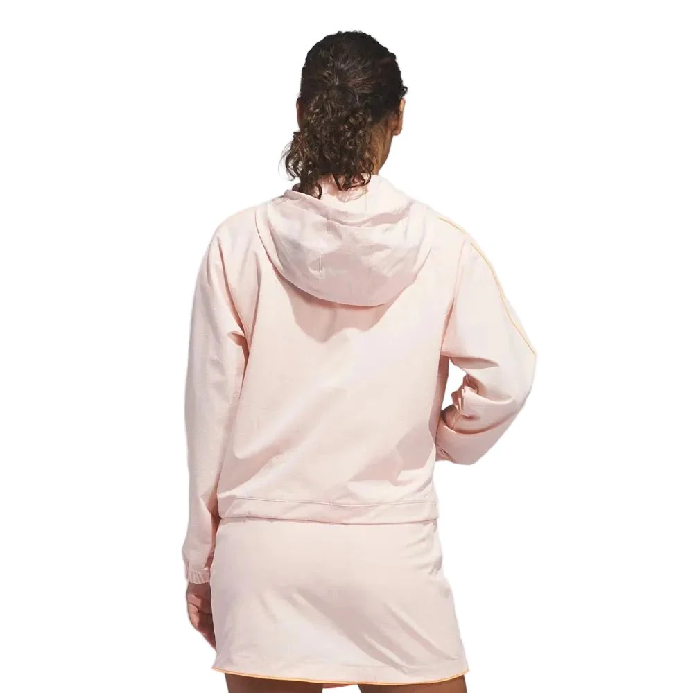 Adidas Women's Ultimate365 Seersucker Quarter-Zip Golf Jacket - Image 3