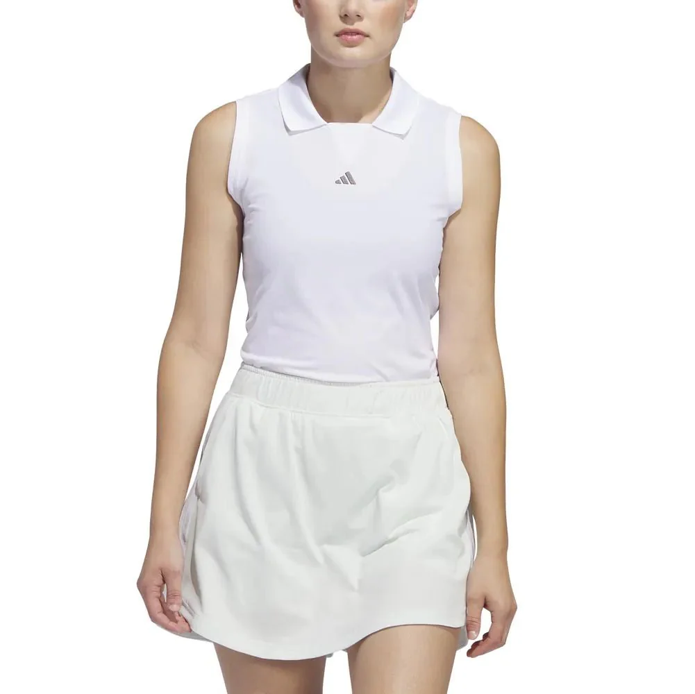 Adidas Women's Ultimate365 Twistknit Sleeveless Golf Polo