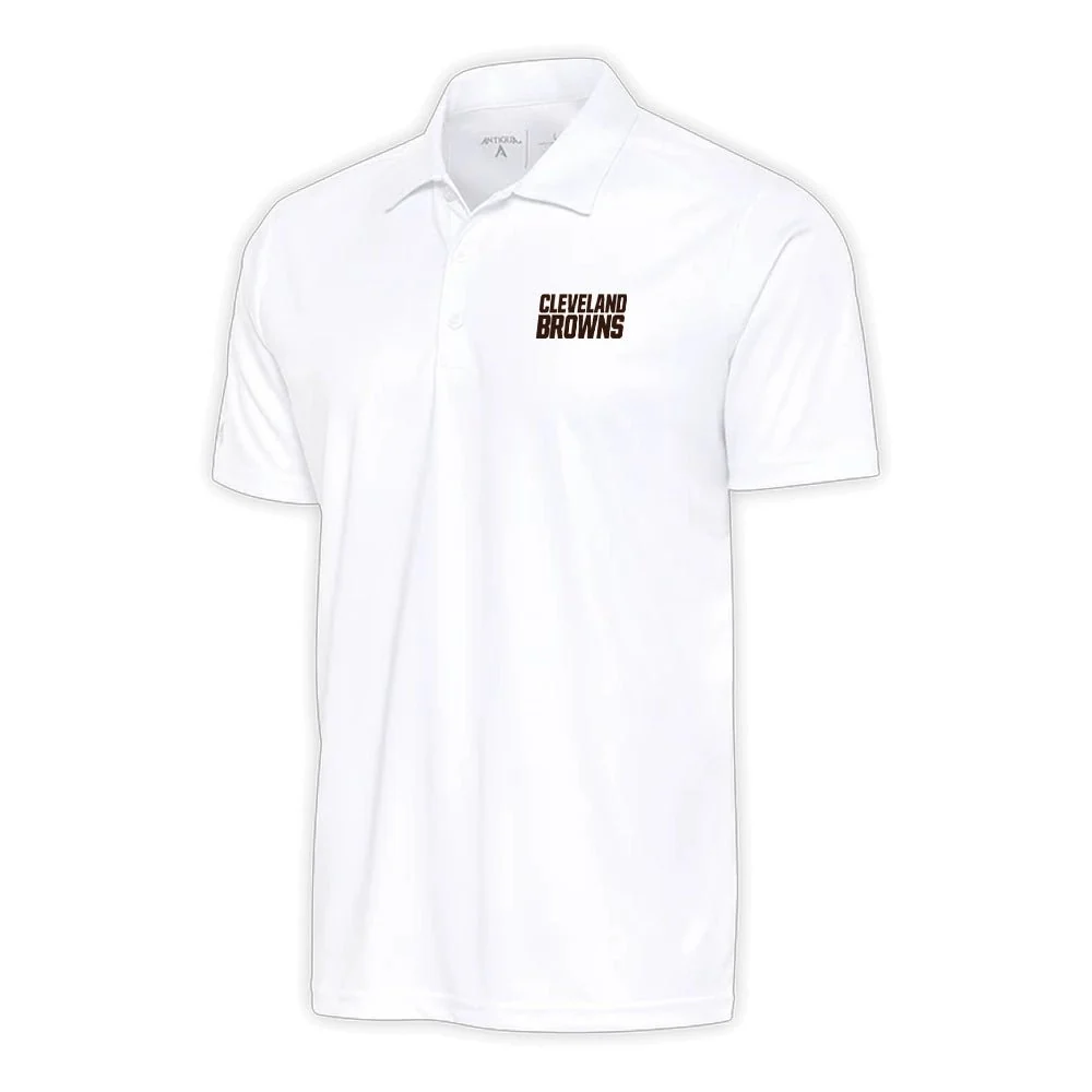 Antigua Cleveland Browns NFL Tribute Golf Polo - Image 4