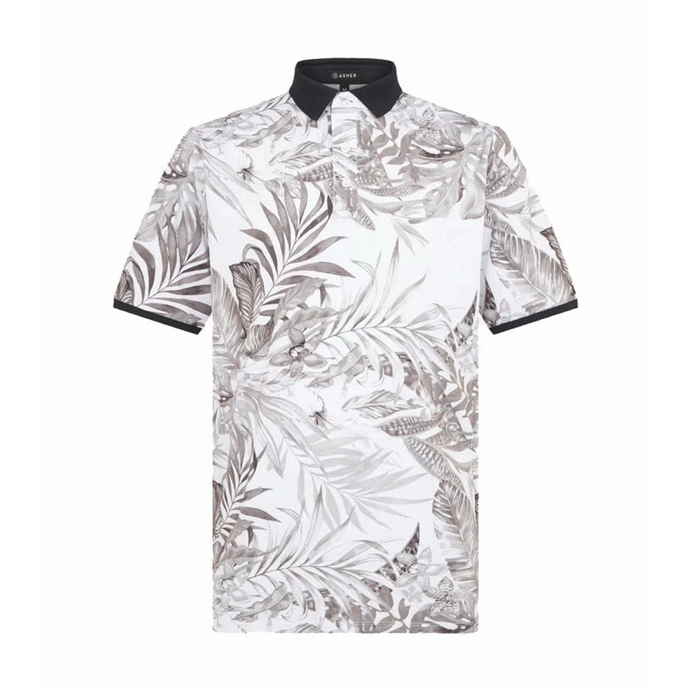 Asher Palm Breeze Golf Polo