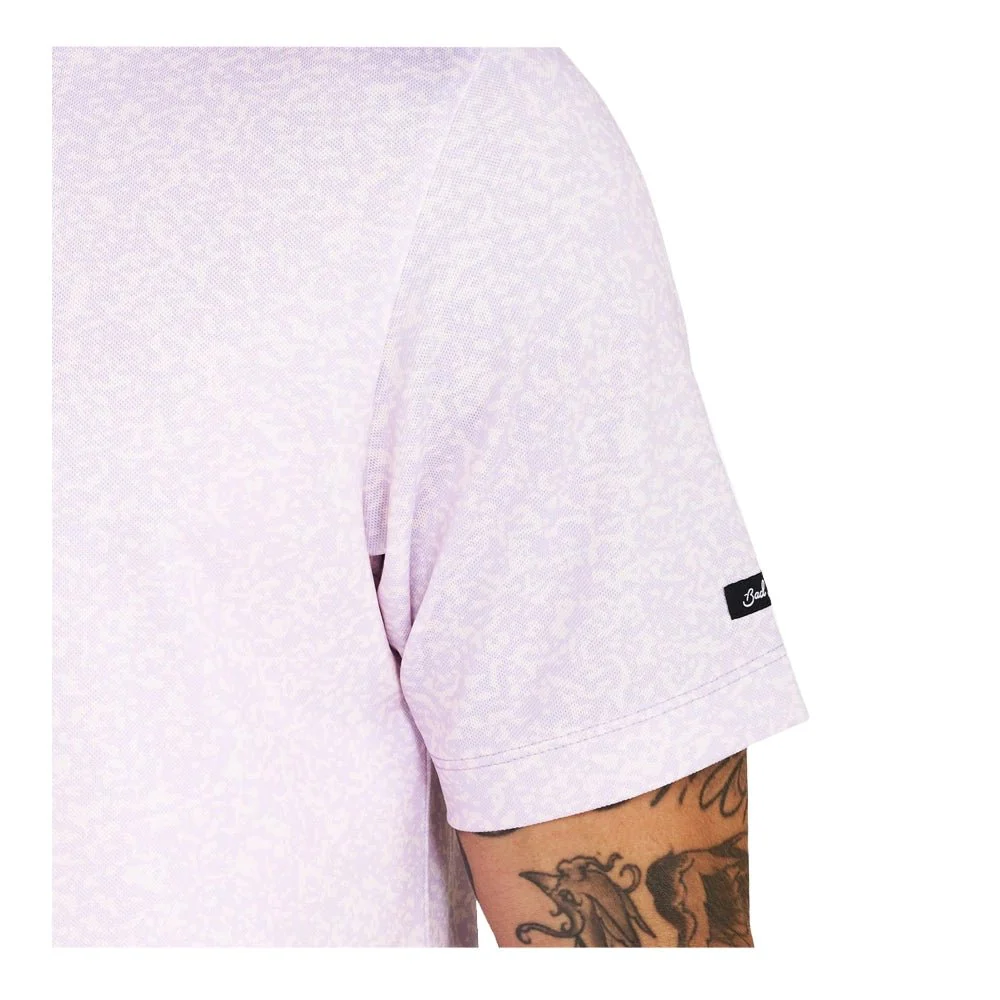 Bad Birdie Abyss Purple Pique Golf Polo - Image 5