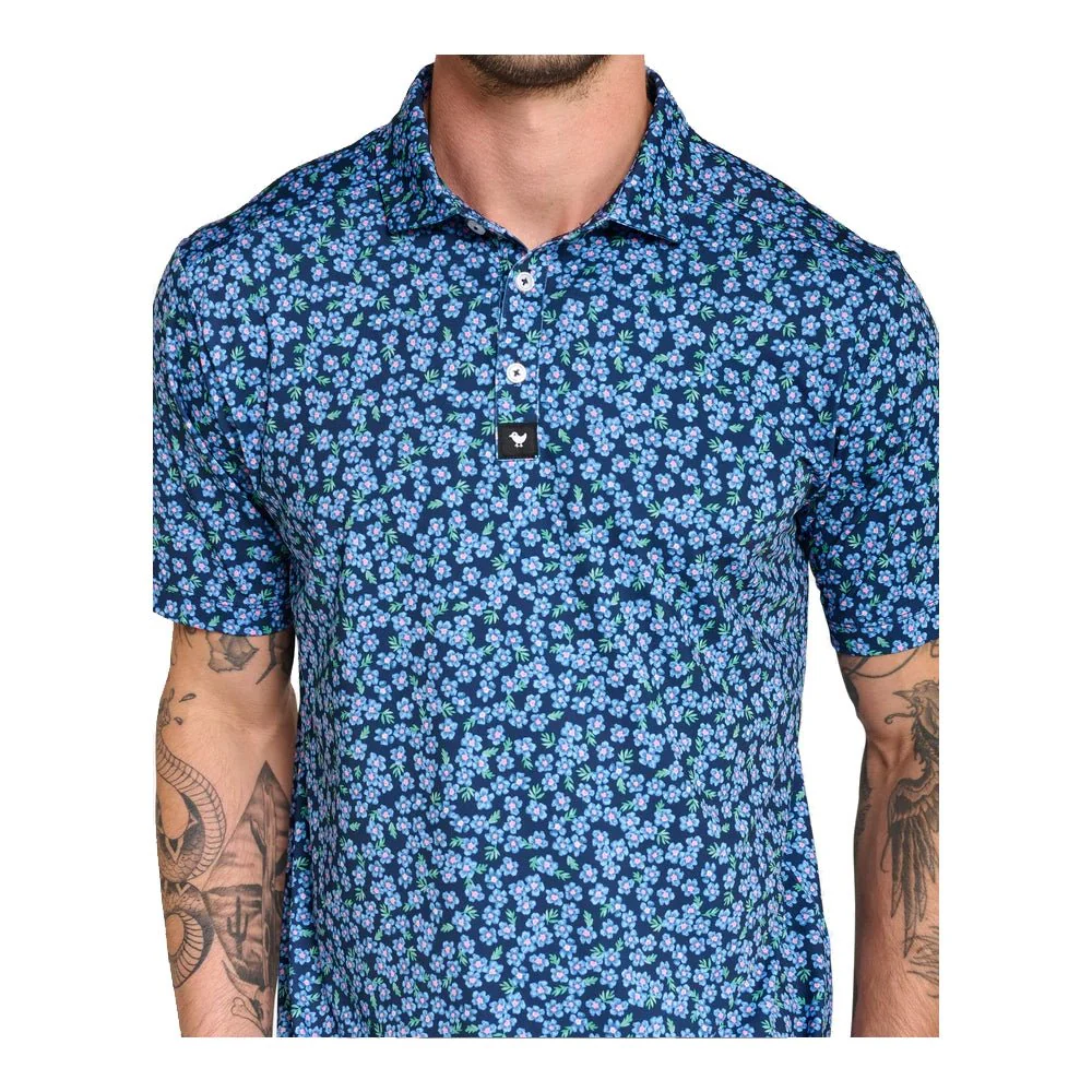 Bad Birdie Lily Lilac Golf Polo - Image 3