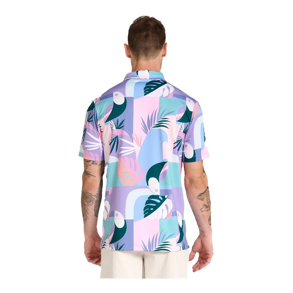 Bad Birdie Monstera Golf Polo - Image 3