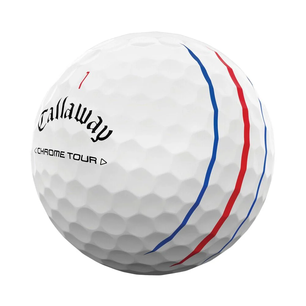 Callaway Chrome Tour Triple Track Golf Balls - 2024 - Holiday Double Dozen - Image 3