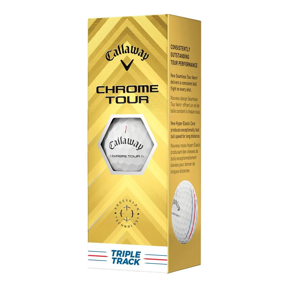 Callaway Chrome Tour Triple Track Golf Balls - 2024 - Holiday Double Dozen - Image 6
