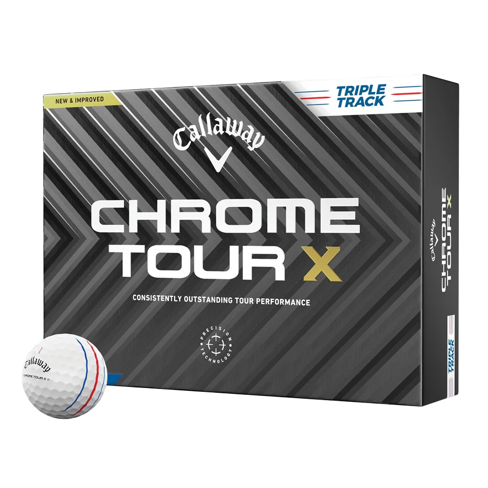 Callaway Chrome Tour X Triple Track Golf Balls - 2024 - Holiday Double Dozen - Image 2