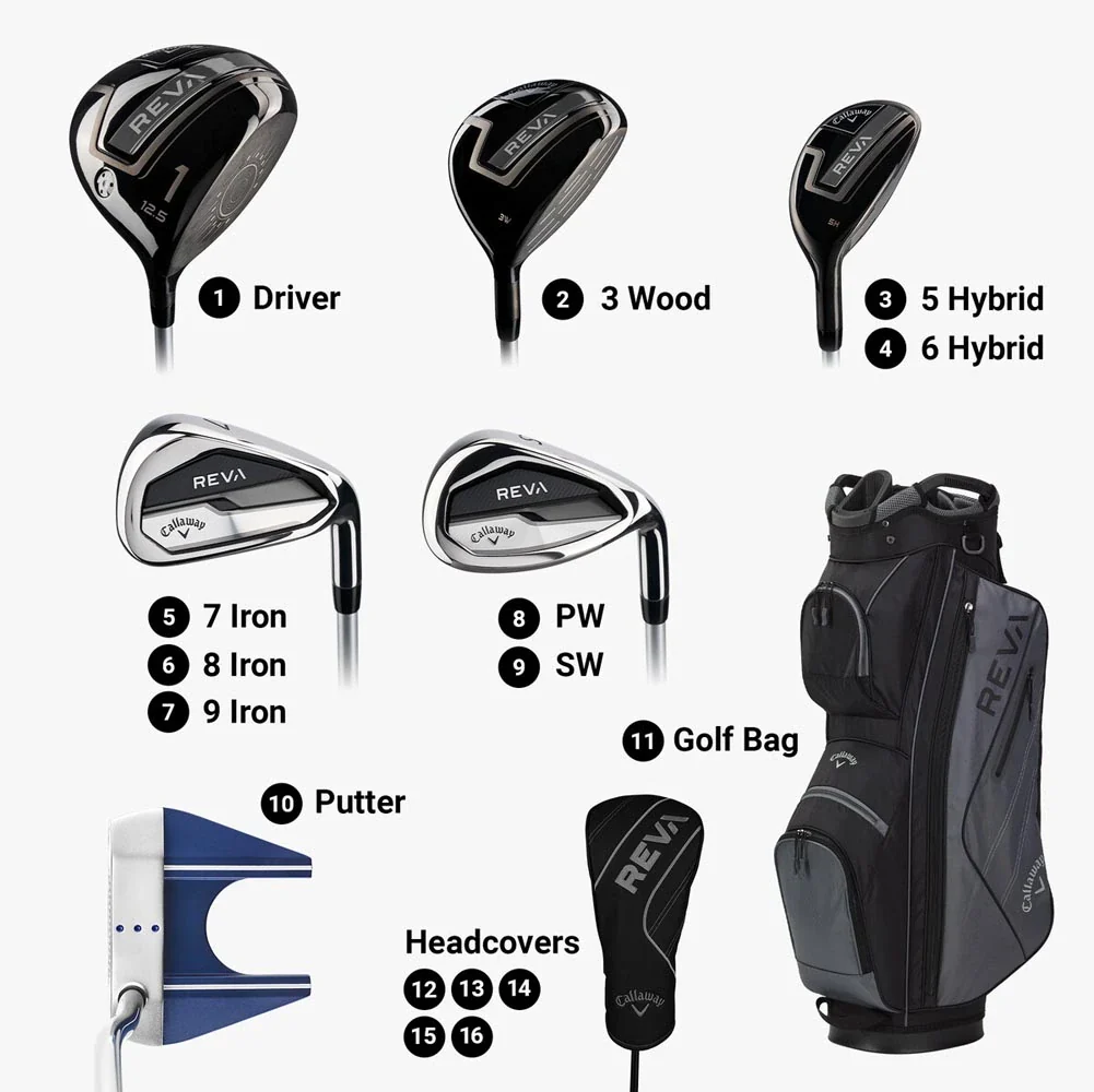 Callaway Women's REVA 11-Piece Complete Golf Set - Prior Generation - Image 3