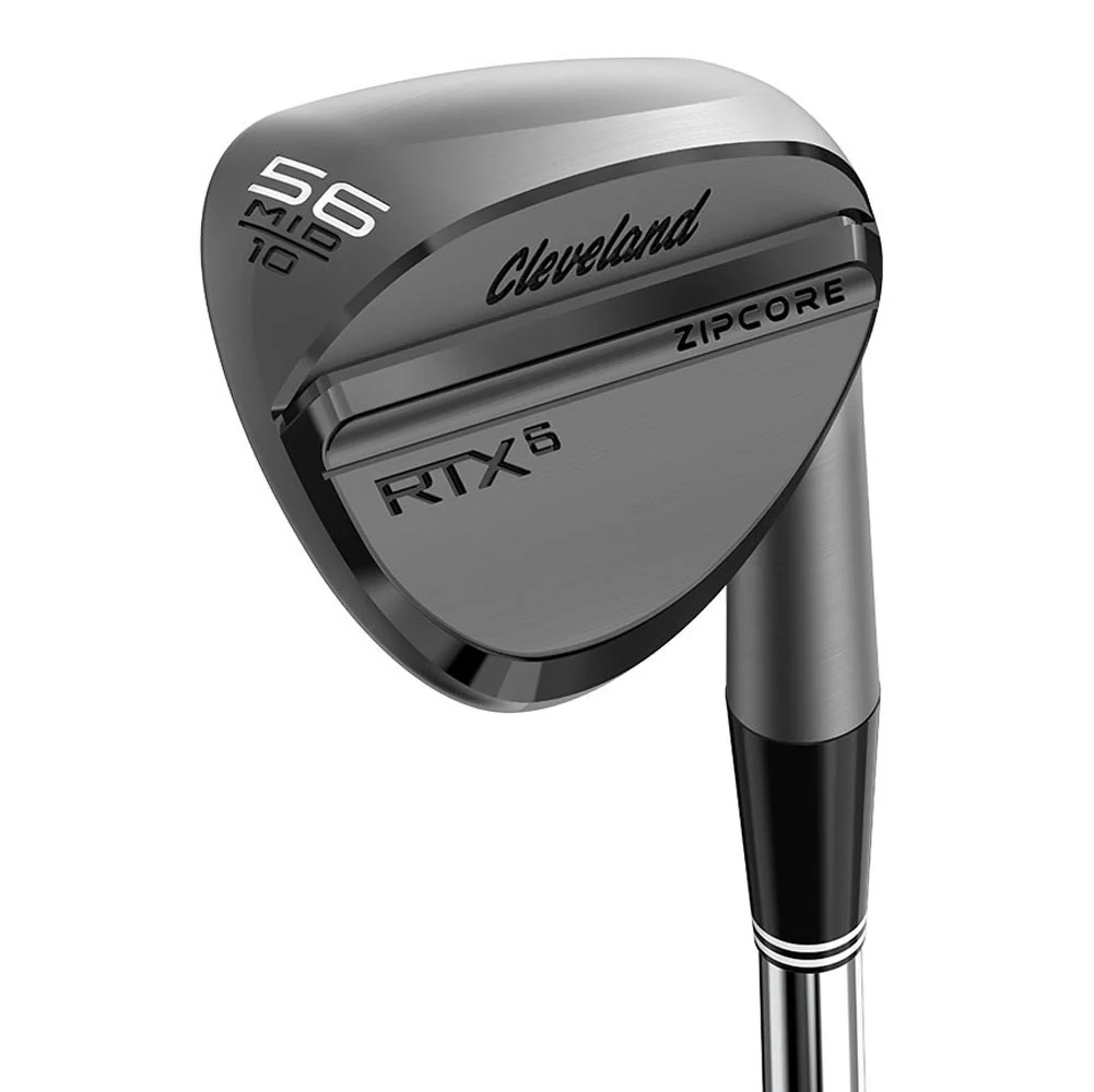 Cleveland RTX 6 ZipCore Wedge - Black Satin (Left-Handed) - Image 5
