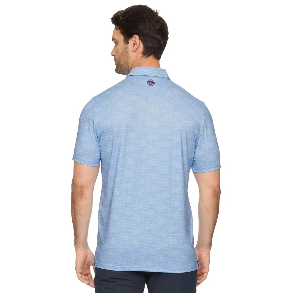 Flag & Anthem Gilroy South West Print Golf Polo - Image 2