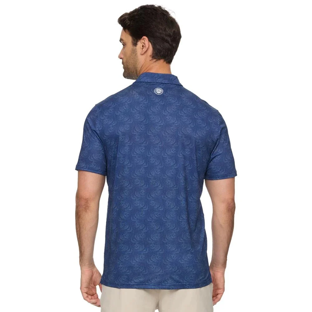 Flag & Anthem Letona Leaf Print Golf Polo - Image 2