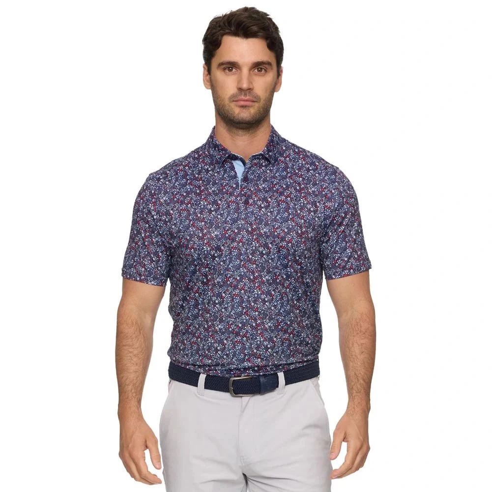 Flag & Anthem Rosston Floral Print Golf Polo