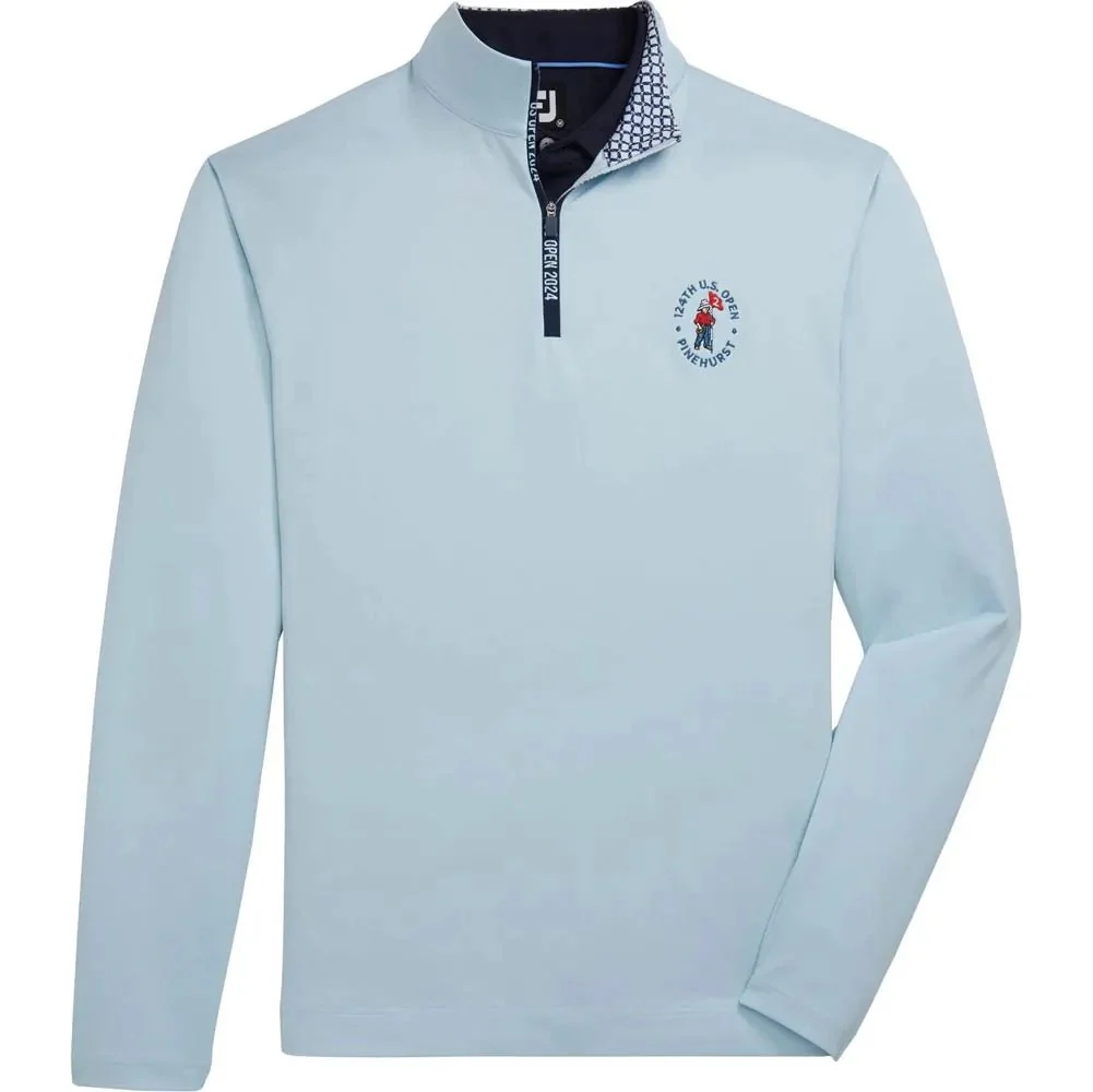 FootJoy 2024 U.S. Open Solid Quarter-Zip Mid-Layer Golf Pullover - Image 8