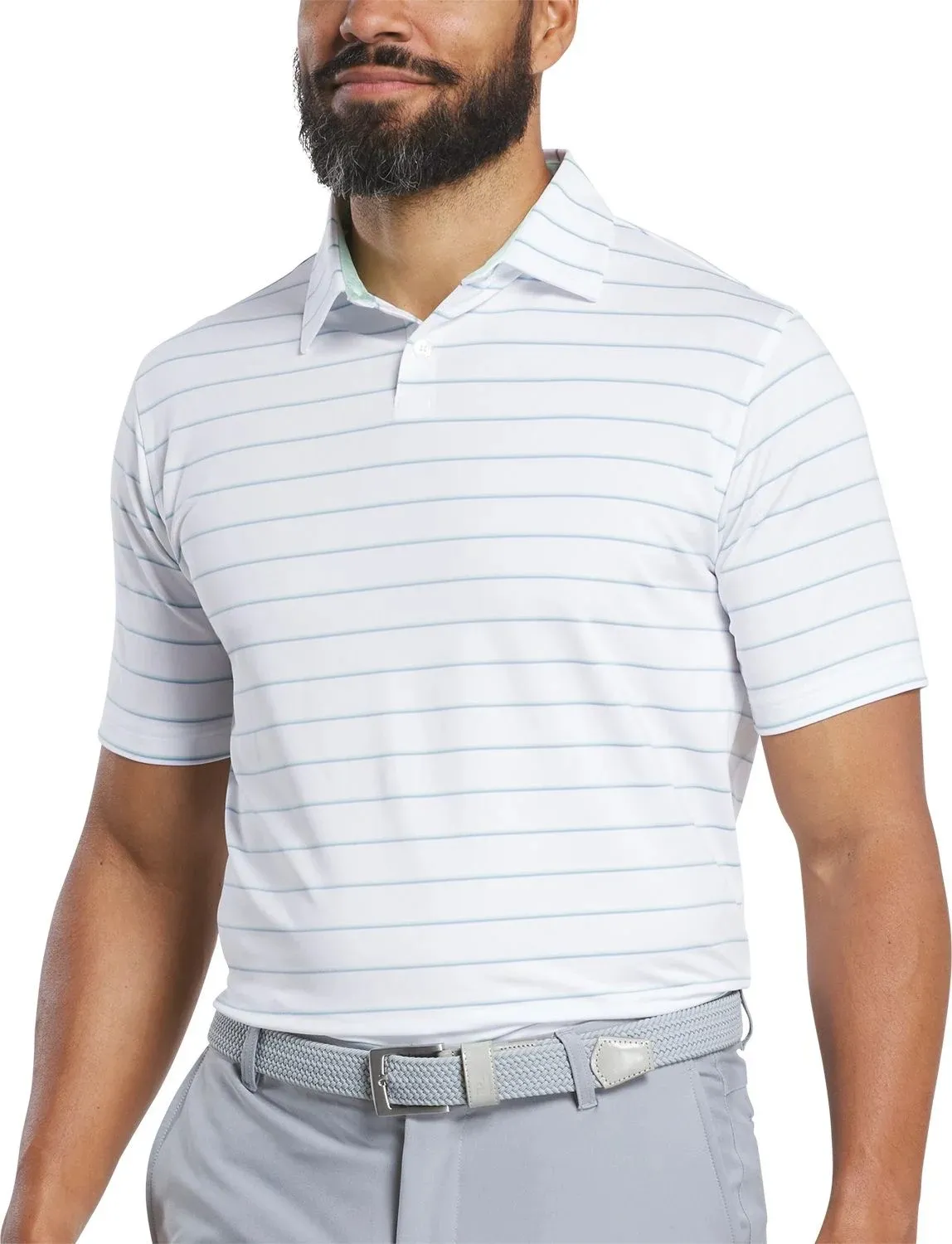 FootJoy Classic Stripe Lisle Golf Polo - Previous Season Style