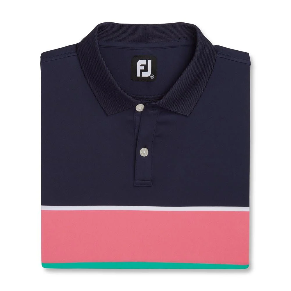 FootJoy Color Theory Lisle Knit Collar Polo - Image 3