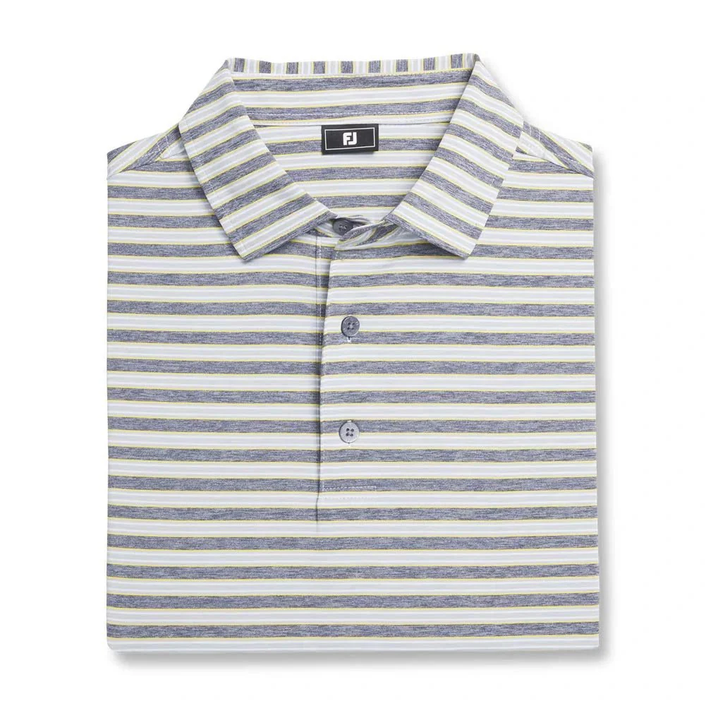FootJoy Heather Stripe Golf Polo - Image 4