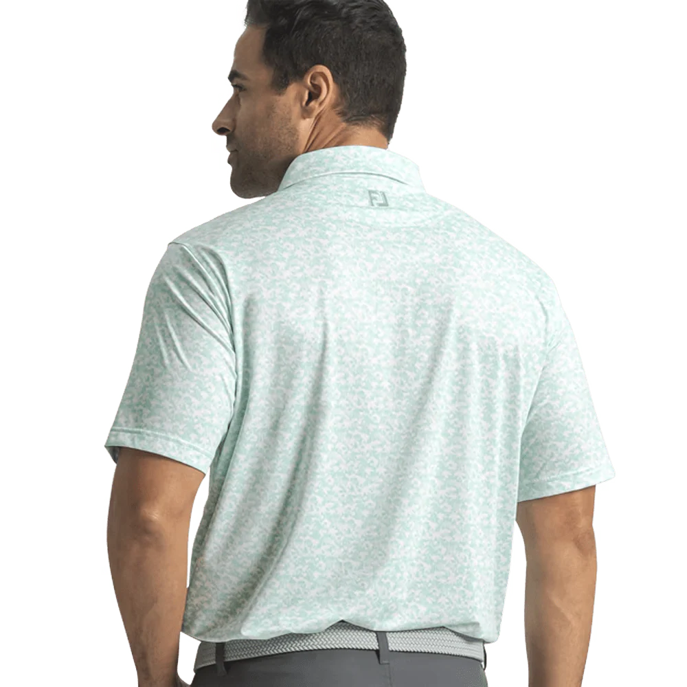 FootJoy Hidden Palm Print Golf Polo - Image 2