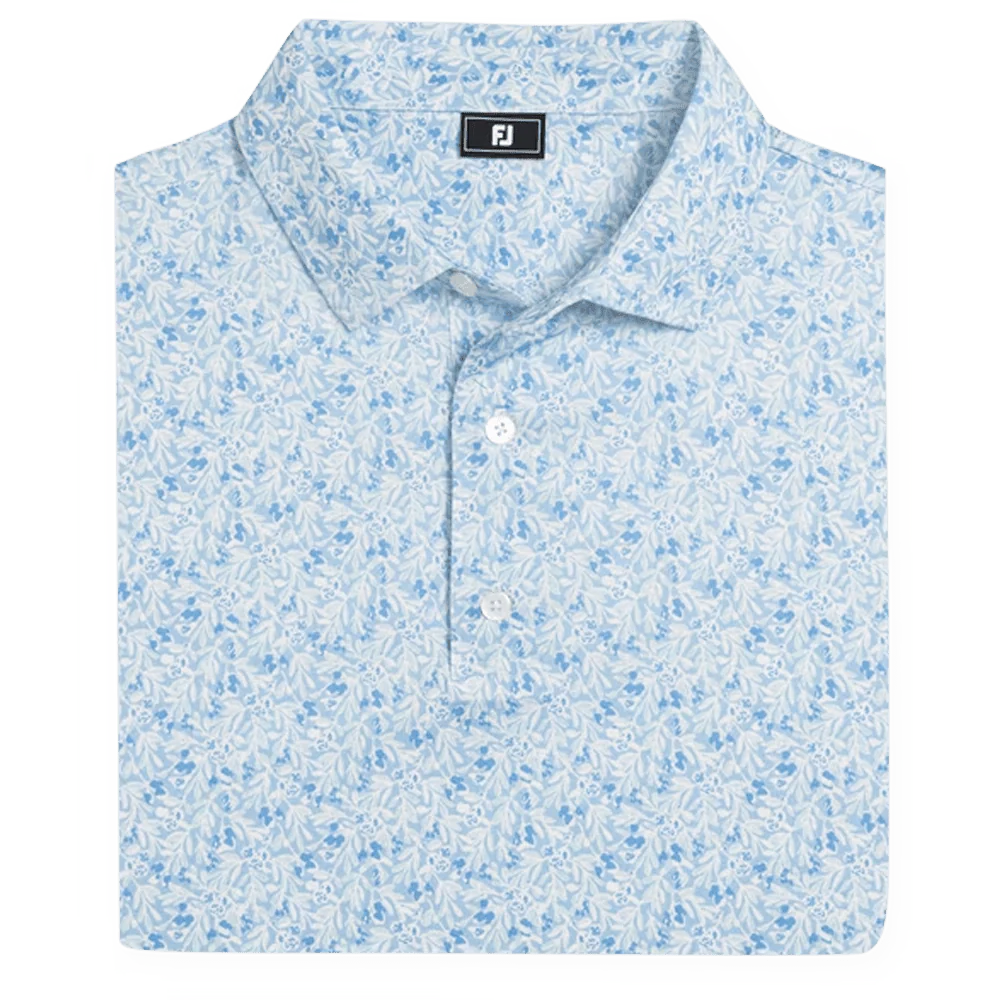 Footjoy Meadow Print Golf Polo - Image 6