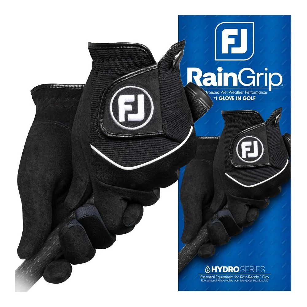 FootJoy Men's RainGrip Golf Glove - Pair - Image 5
