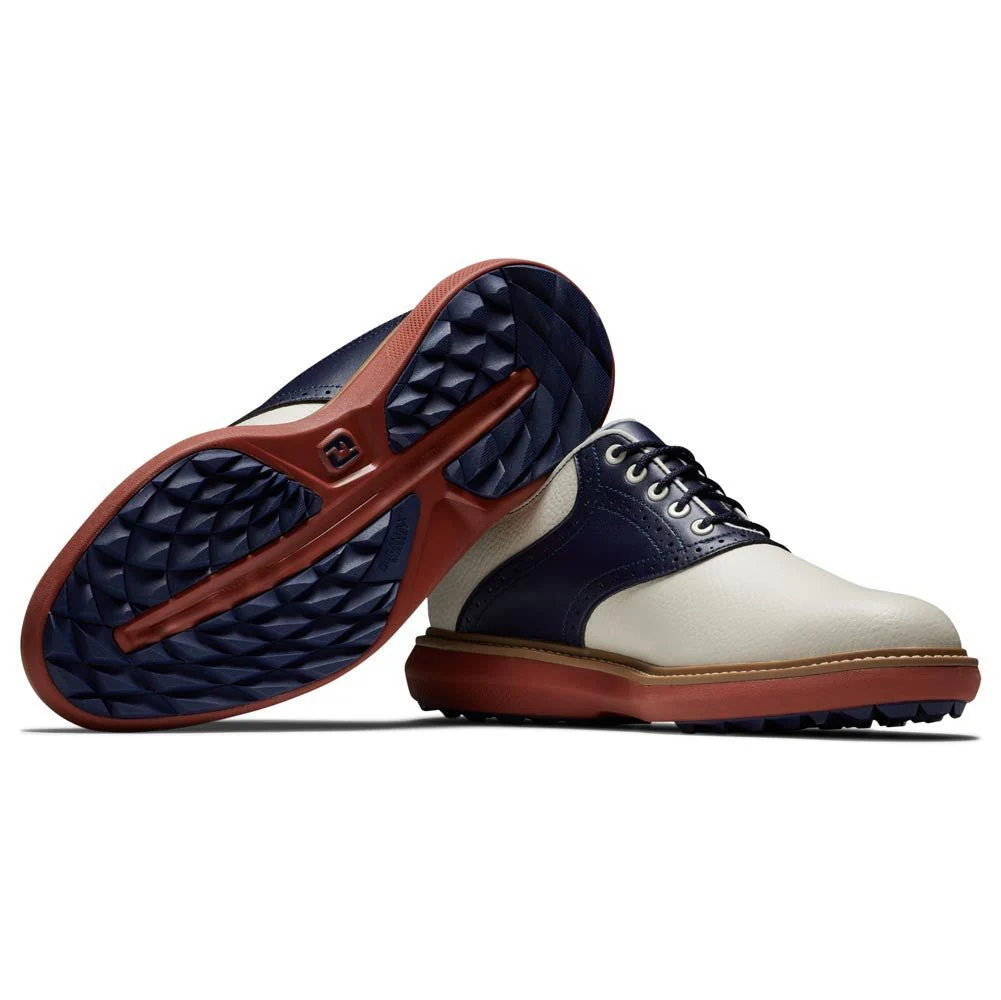 FootJoy Men's Traditions Spikeless Golf Shoes - Previous Season Style - Image 12