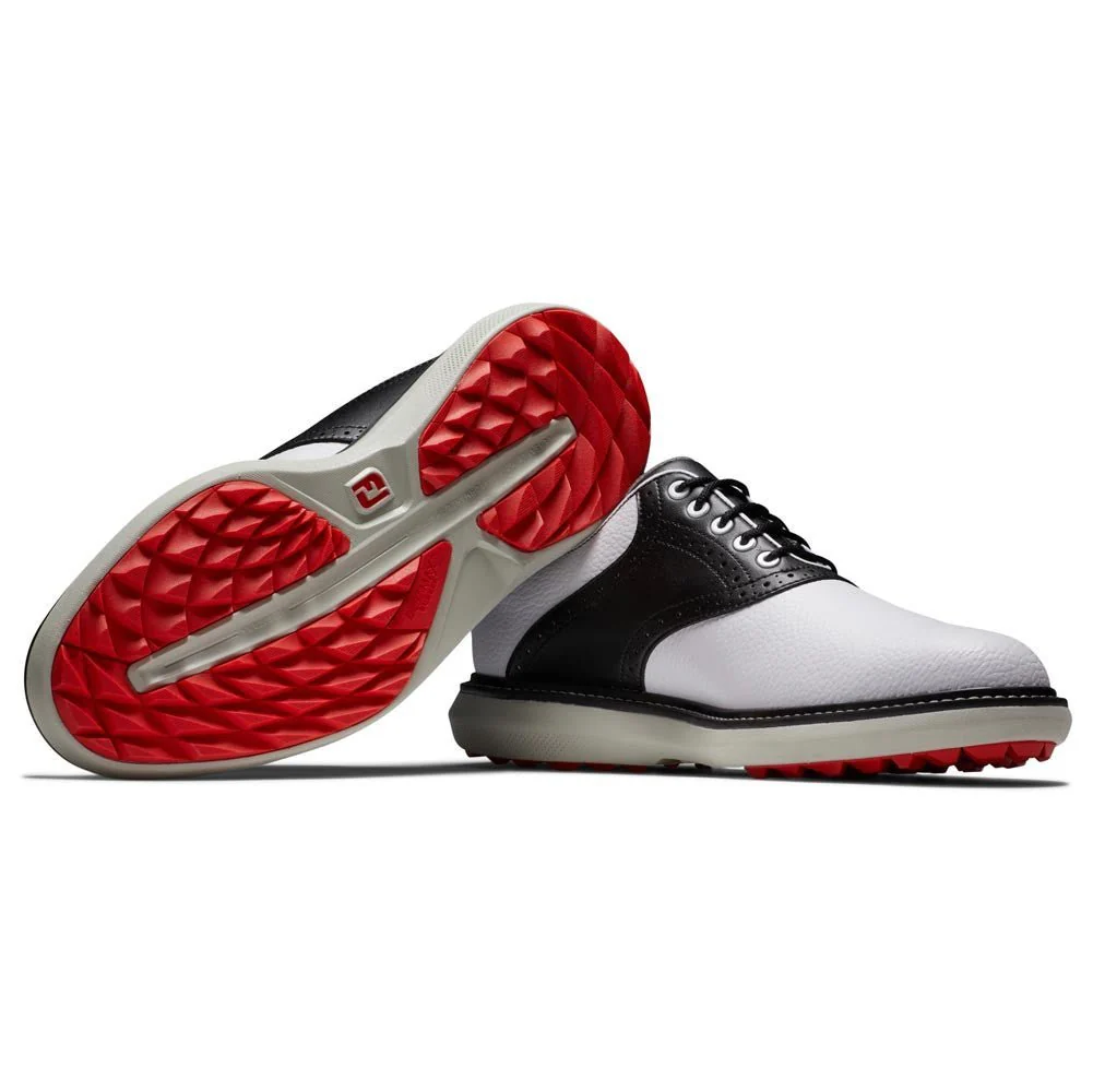 FootJoy Men's Traditions Spikeless Golf Shoes - Previous Season Style - Image 6