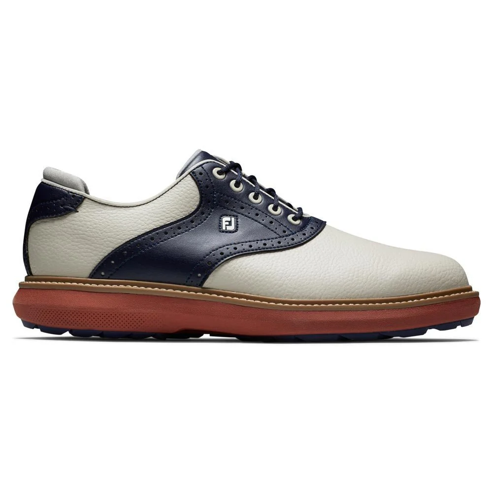 FootJoy Men's Traditions Spikeless Golf Shoes - Previous Season Style - Image 7