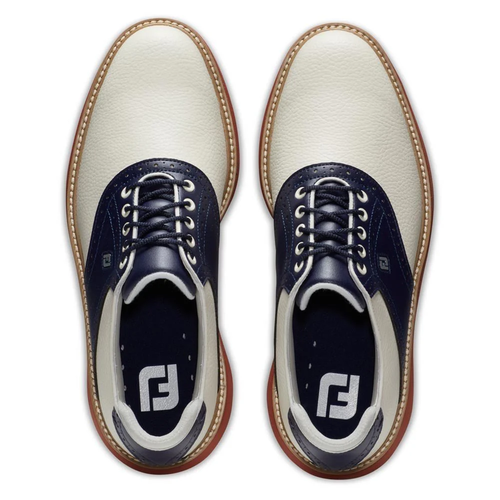FootJoy Men's Traditions Spikeless Golf Shoes - Previous Season Style - Image 9